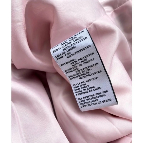 NWT kate spade new york Belted Maxi Wool with Sherpa Detail - Picture 4 of 10